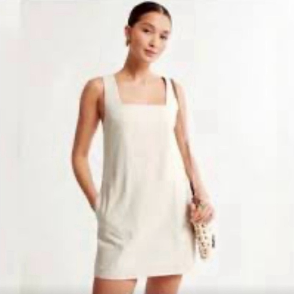 Abercrombie & Fitch Cream Mini Dress